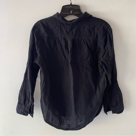 Everlane double cotton gauze shrunken button down shirt 27106 - Picture 3 of 7